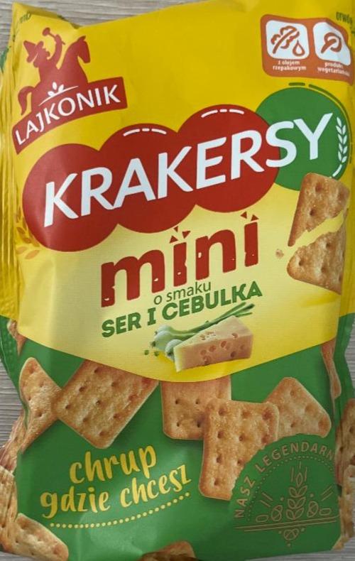 Zdjęcia - Krakersy mini o smaku ser cebulka Lajkonik