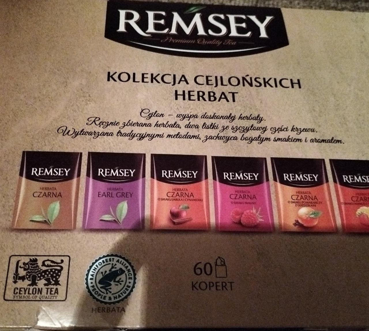 Zdjęcia - Kolekcja cejlońskich herbat Remsey