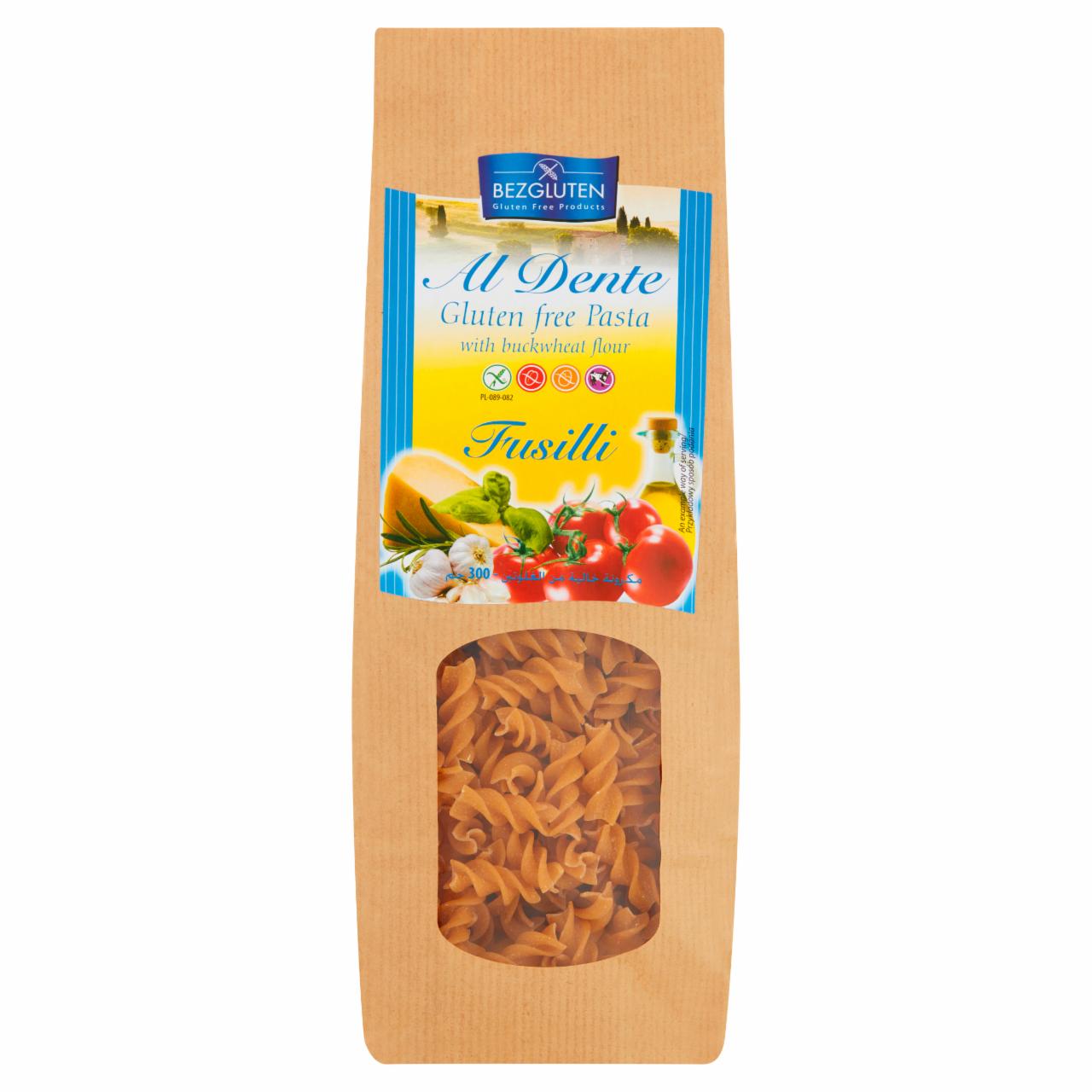 Zdjęcia - Bezgluten Al Dente Makaron z mąką gryczaną fusilli 300 g