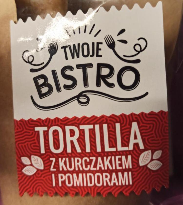 Zdjęcia - Twoje Bistro Tortilla z kurczakiem i pomidorami