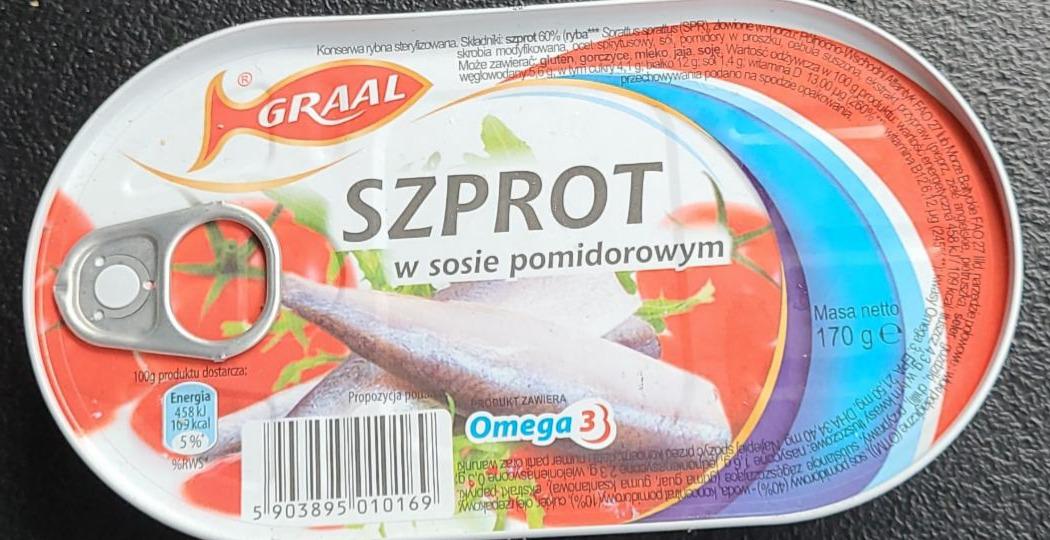 Zdjęcia - Szprot w sosie pomiodorowym Graal