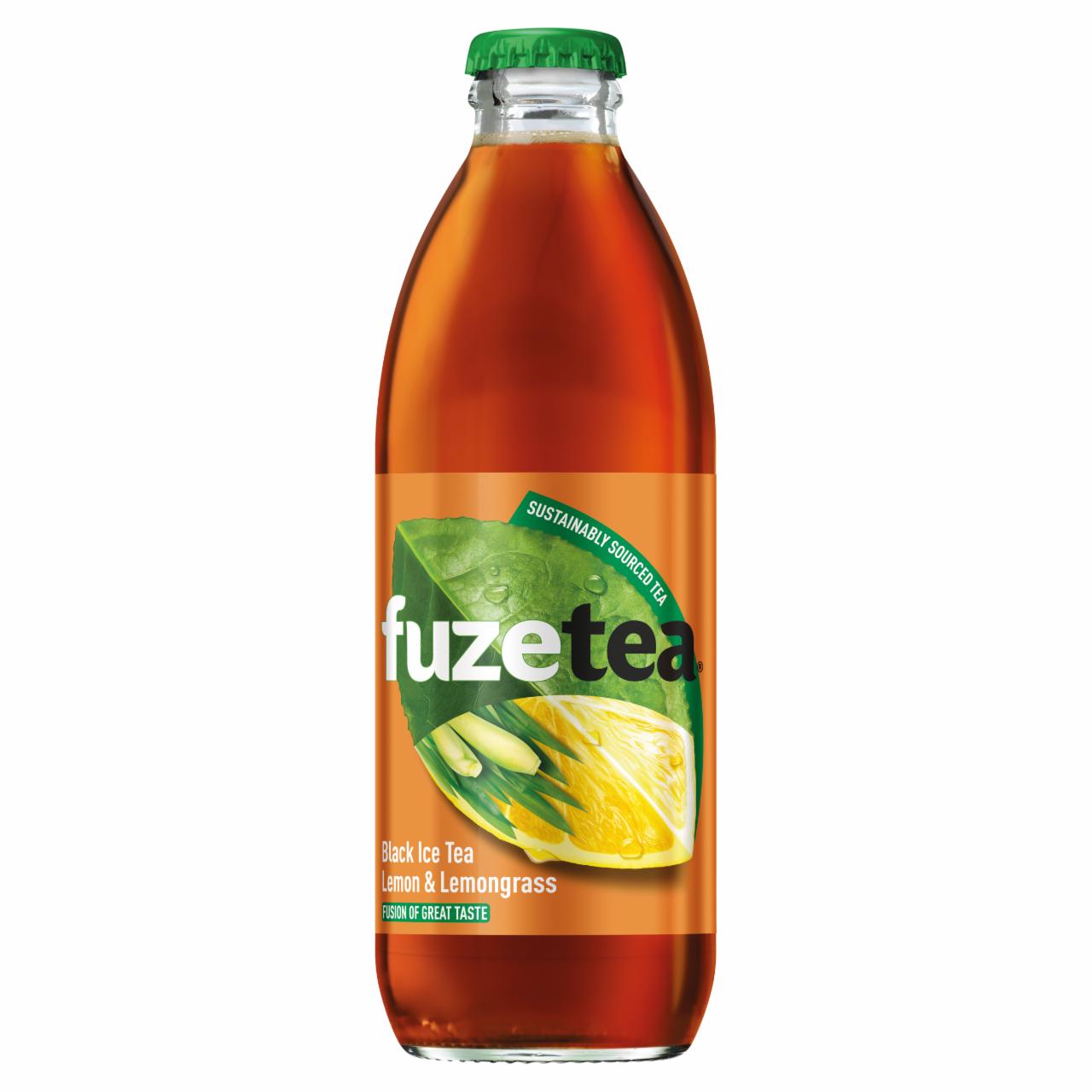 Zdjęcia - FuzeTea Napój herbaciany o smaku cytrynowym z trawą cytrynową 250 ml