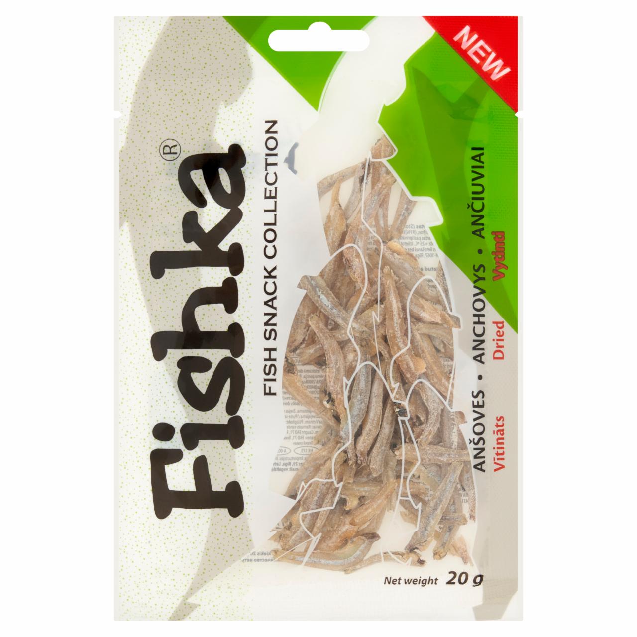 Zdjęcia - Fishka Anchovies solone suszone 20 g