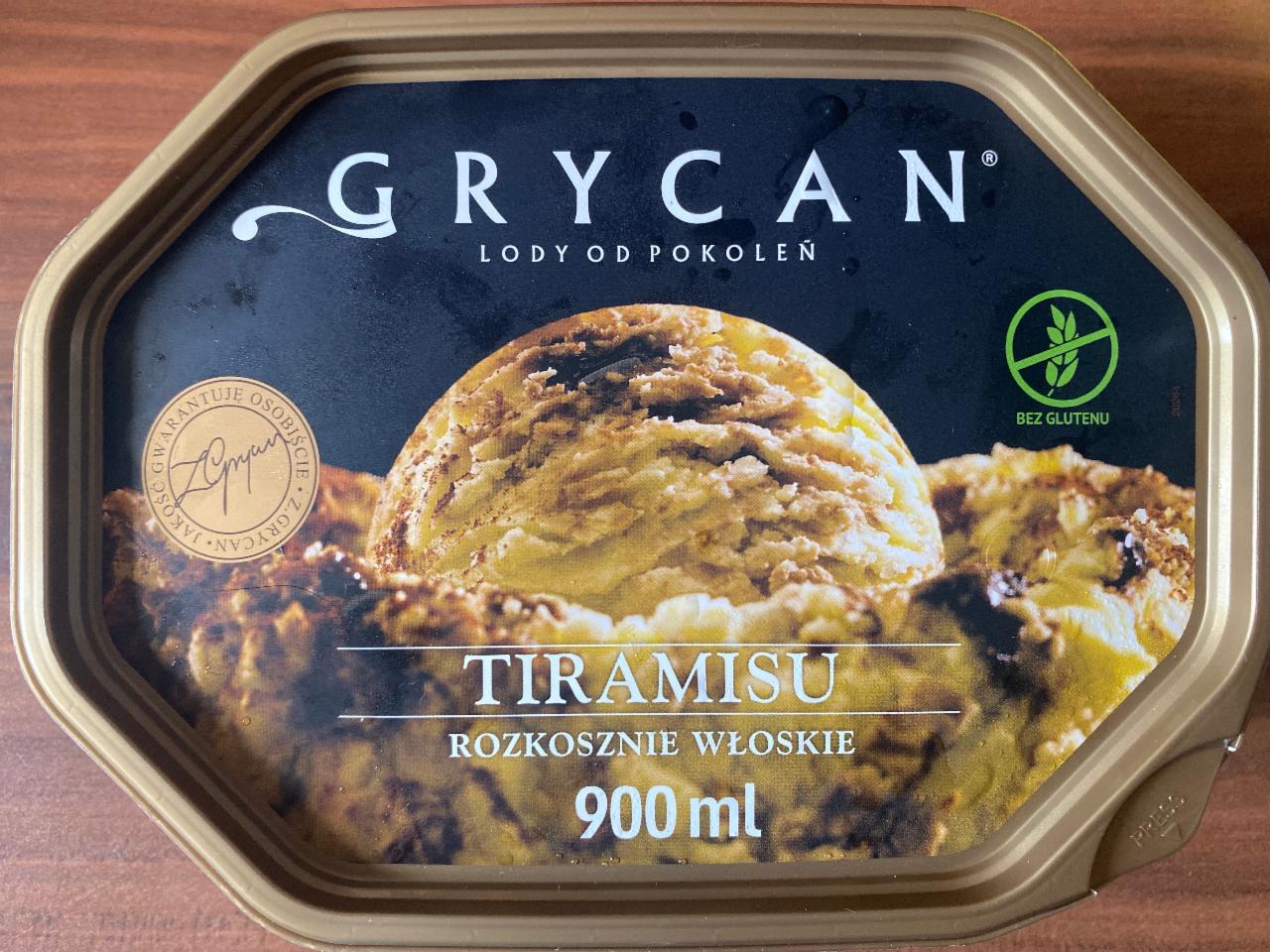 Zdjęcia - Grycan Lody tiramisu 900 ml