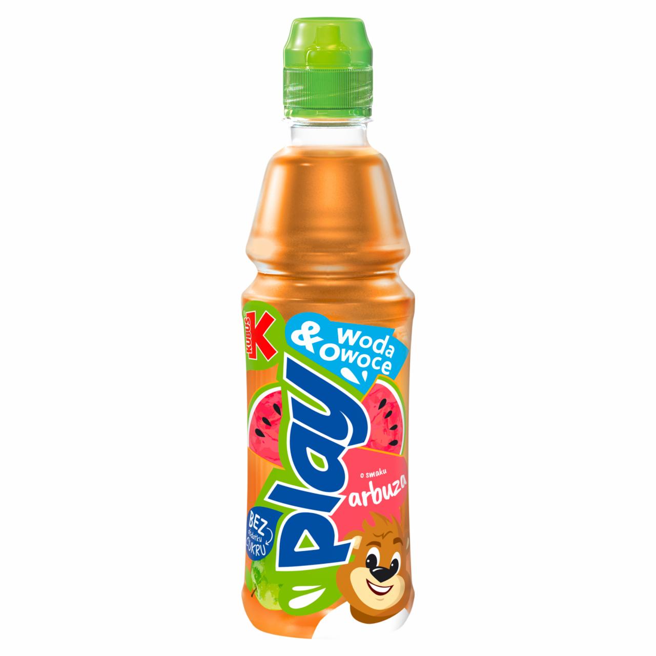 Zdjęcia - Kubuś Play Woda & Owoce Napój wieloowocowy o smaku arbuza 400 ml