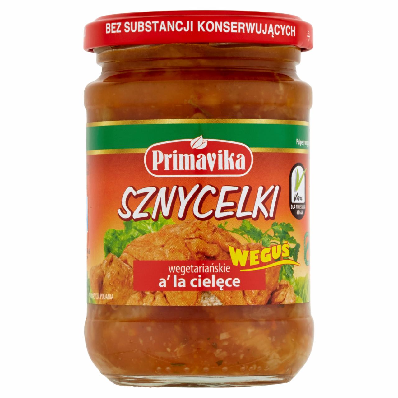 Zdjęcia - Primavika Weguś Sznycelki wegetariańskie a' la cielęce 280 g