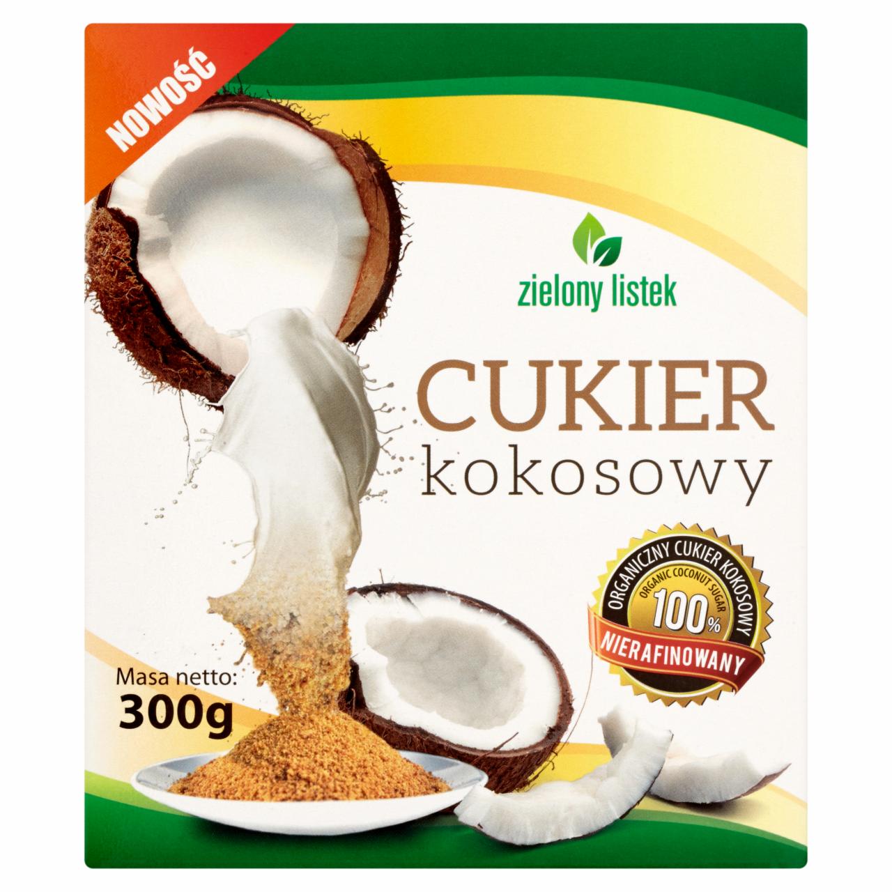 Zdjęcia - Zielony listek Cukier kokosowy 300 g