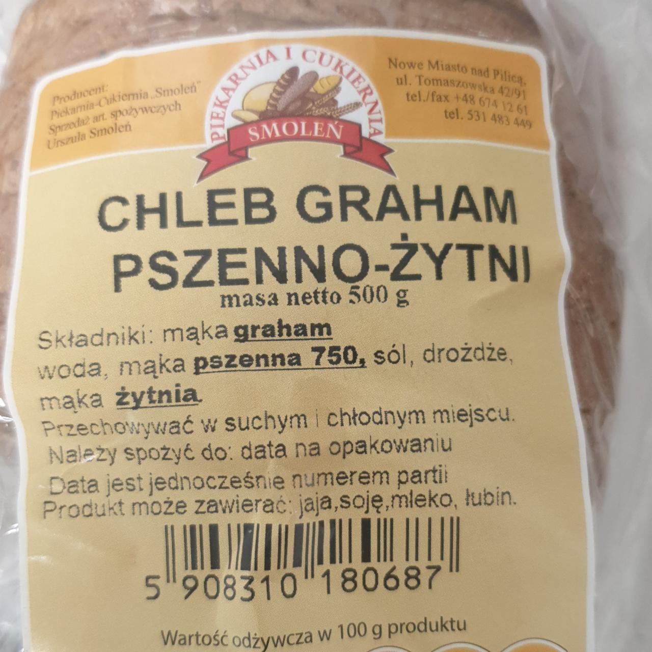 Zdjęcia - Chleb graham pszenno-żytni Piekarnia i cukiernia Smoleń