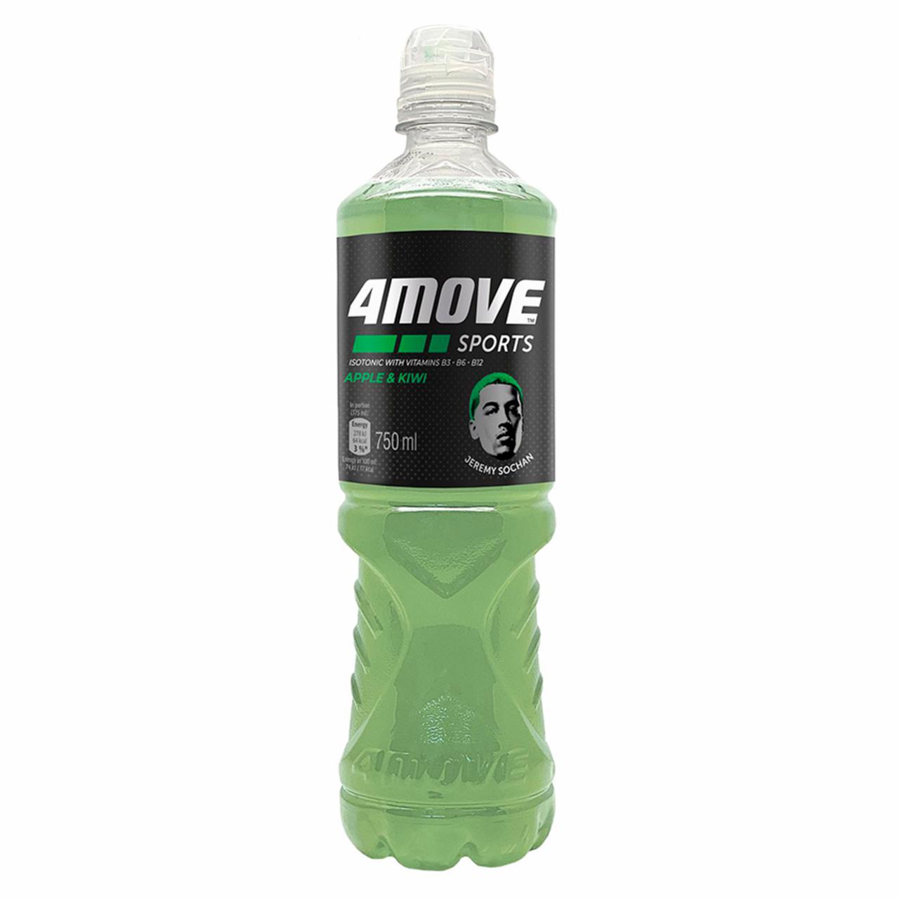 Zdjęcia - 4Move Napój izotoniczny niegazowany o smaku jabłko-kiwi 750 ml