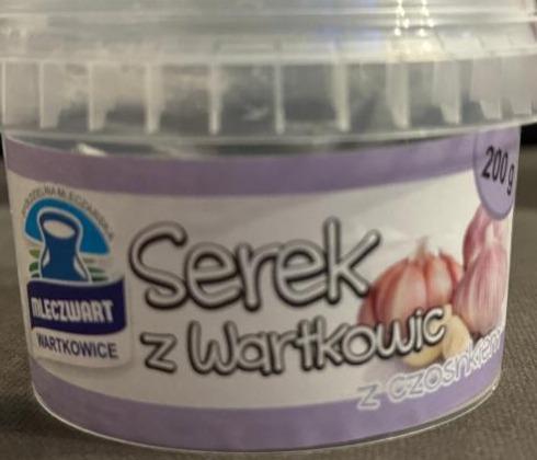 Zdjęcia - Serek z Wartkowic z czosnkiem Wartkowice