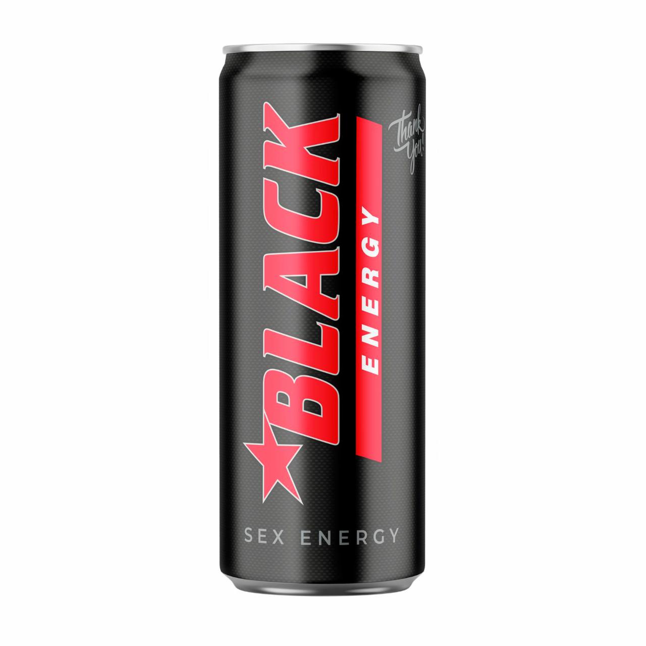 Zdjęcia - Black Energy Sex Energy Gazowany napój energetyzujący 250 ml