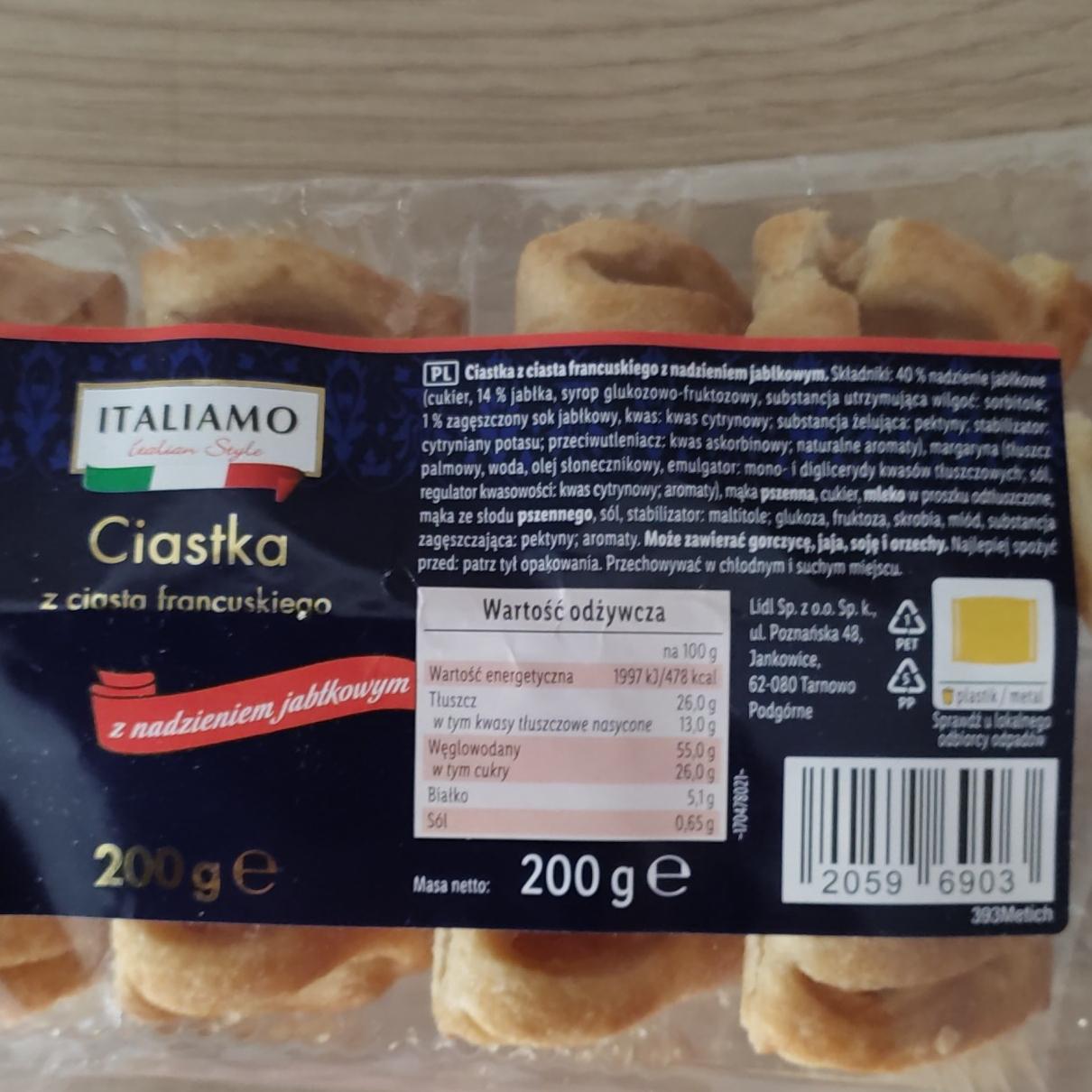 Zdjęcia - Ciastka z ciasta francuskiego Italiamo