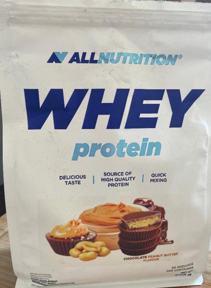 Zdjęcia - Whey Protein chocolate caramel peanut Allnutrition