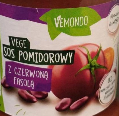 Zdjęcia - Vege sos pomidorowy z czrwoną fasolą vemondo