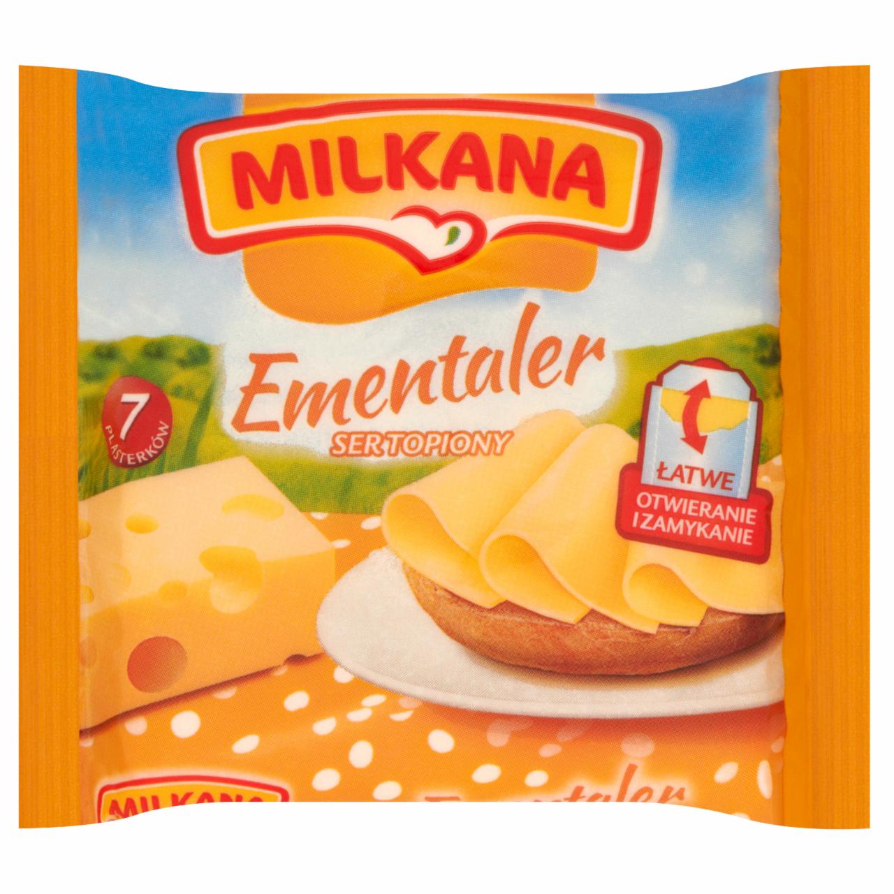 Zdjęcia - Milkana Ementaler Ser topiony 140 g (7 plasterków)