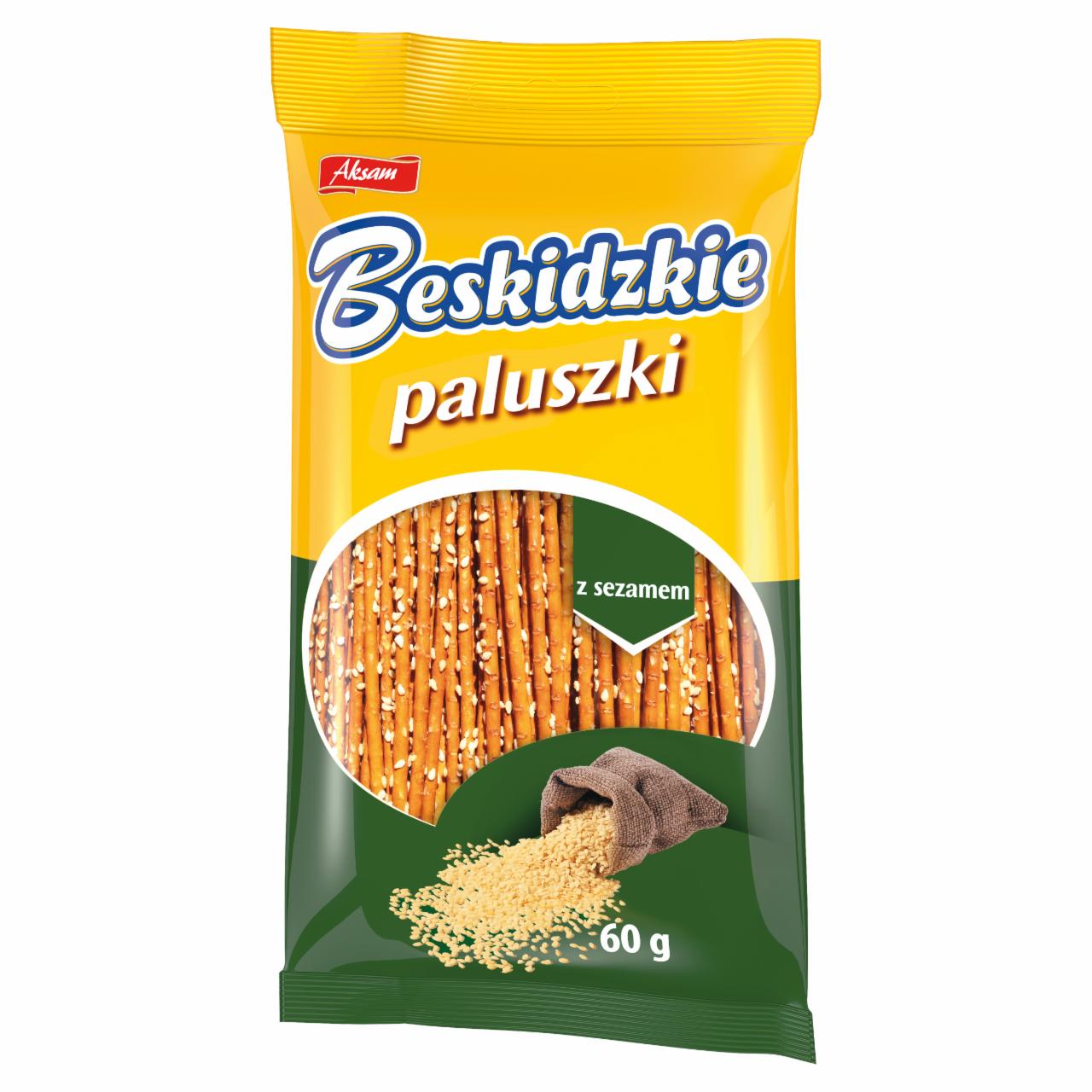 Zdjęcia - Beskidzkie Paluszki z sezamem 60 g