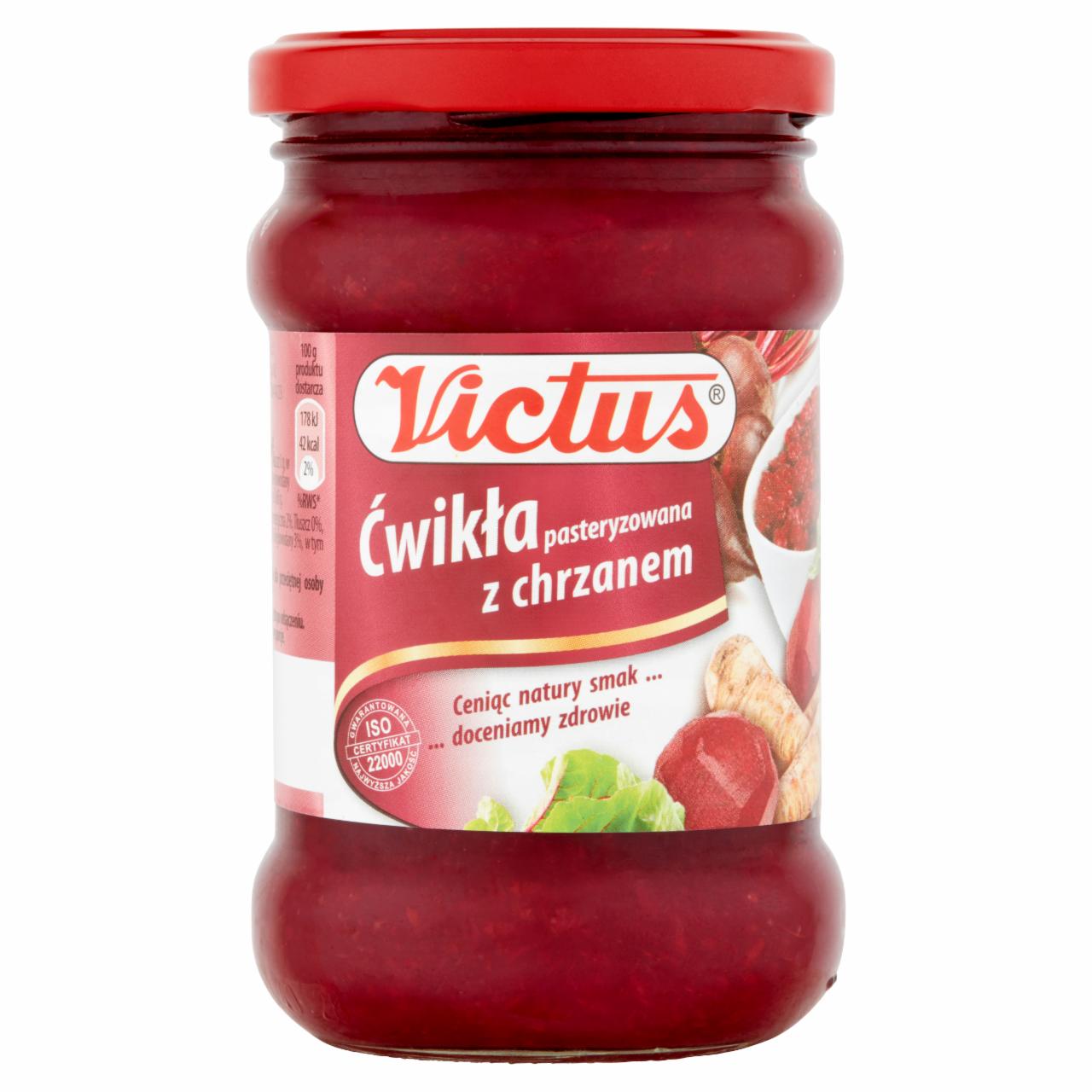 Zdjęcia - Victus Ćwikła z chrzanem pasteryzowana 300 g