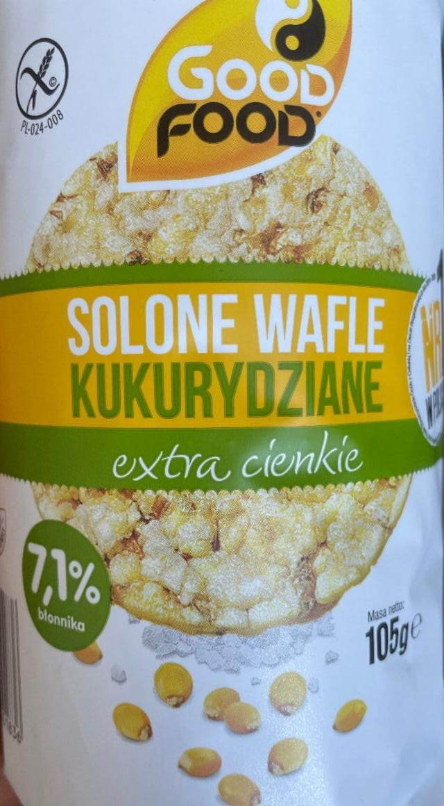 Zdjęcia - wafle kukurydziane ekstra cienkie słone Good Food