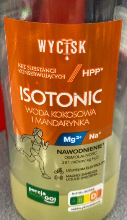 Zdjęcia - Isotonic Woda kokosowa i mandarynka Wycisk