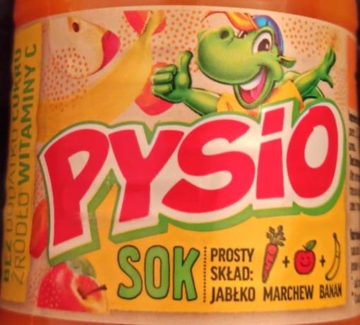 Zdjęcia - Pysio Sok jabłko marchew banan 300ml