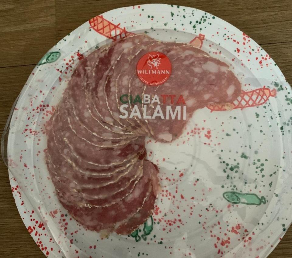 Zdjęcia - ciabatta salami Wiltmann