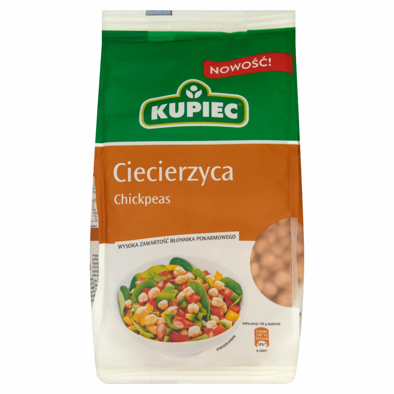 Zdjęcia - Kupiec Ciecierzyca 400 g