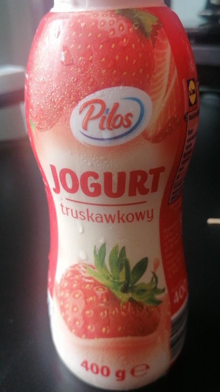 Zdjęcia - Pilos jogurt truskawkowy