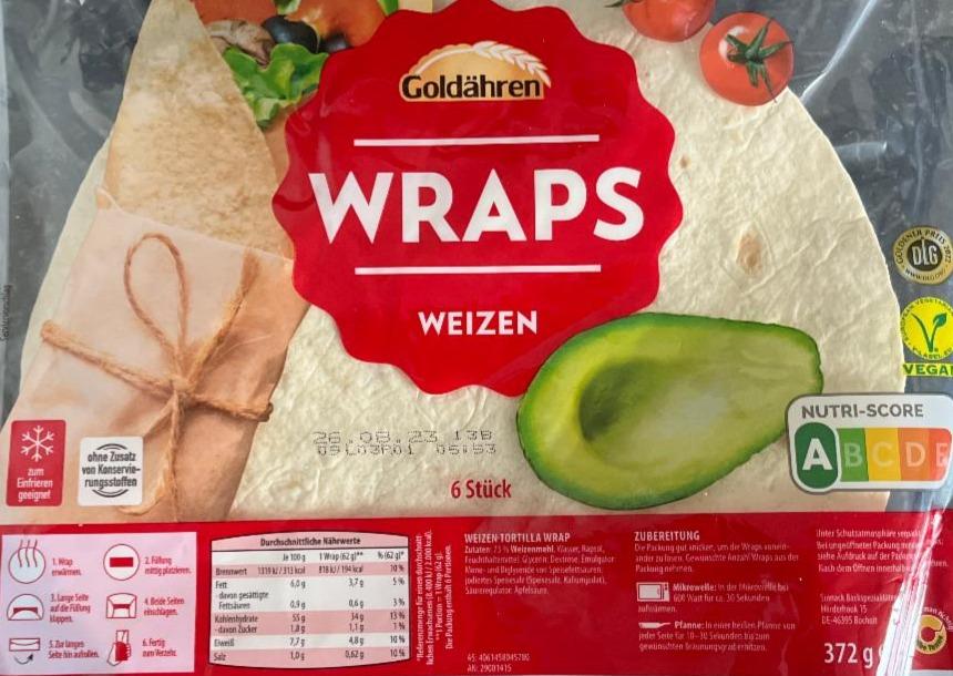 Zdjęcia - Wraps Weizen Goldahren