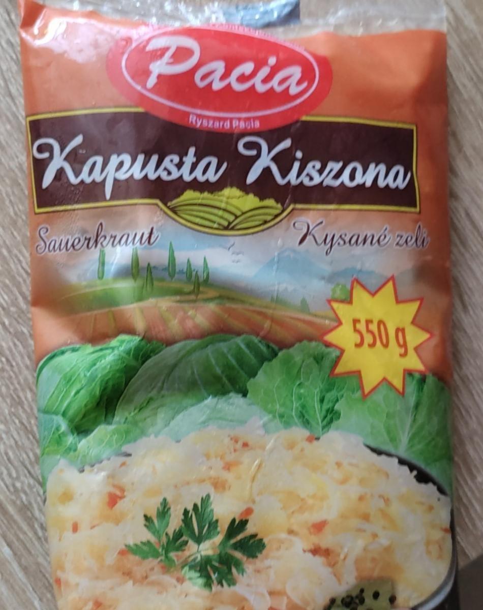 Zdjęcia - Kapusta kiszona Pacia