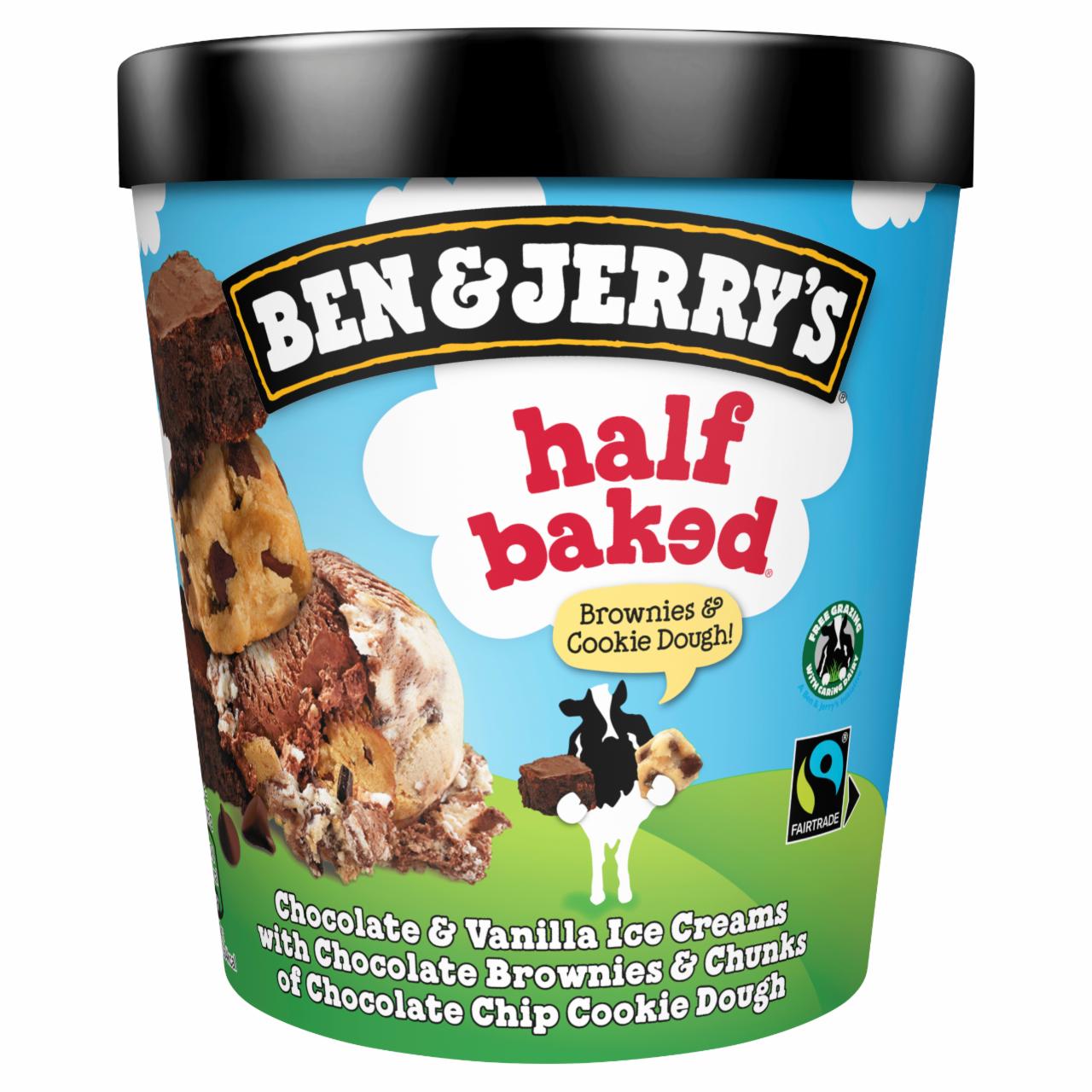 Zdjęcia - Half Baked Brownies & Cookie Dough Lody Ben & Jerry's