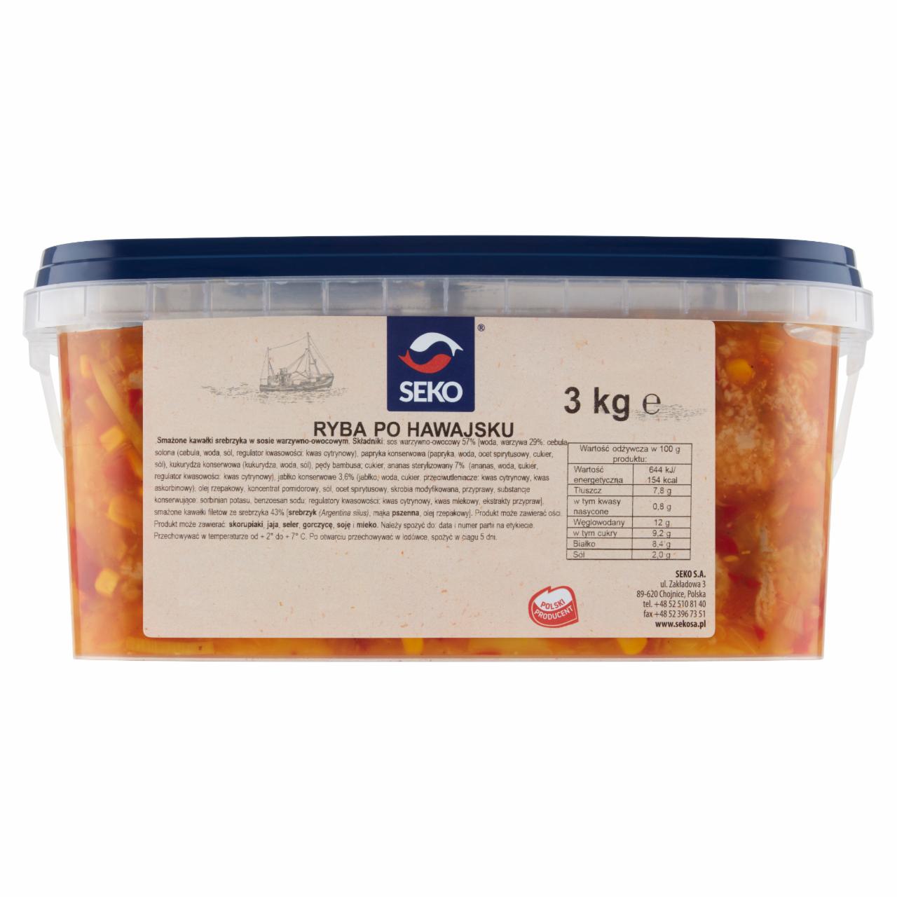 Zdjęcia - Seko Ryba po hawajsku 3 kg