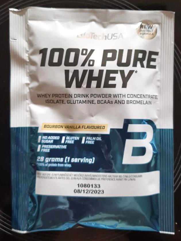 Zdjęcia - 100% Pure Whey Bourbon vanilla BioTechUSA