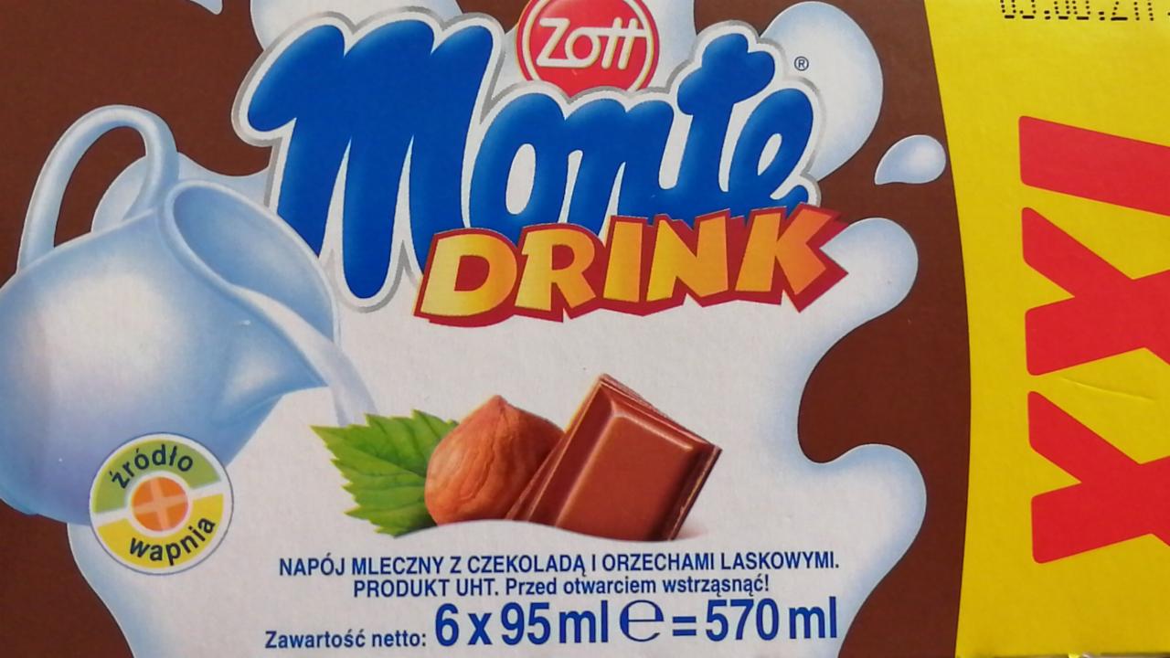 Zdjęcia - Zott Monte Drink XXL