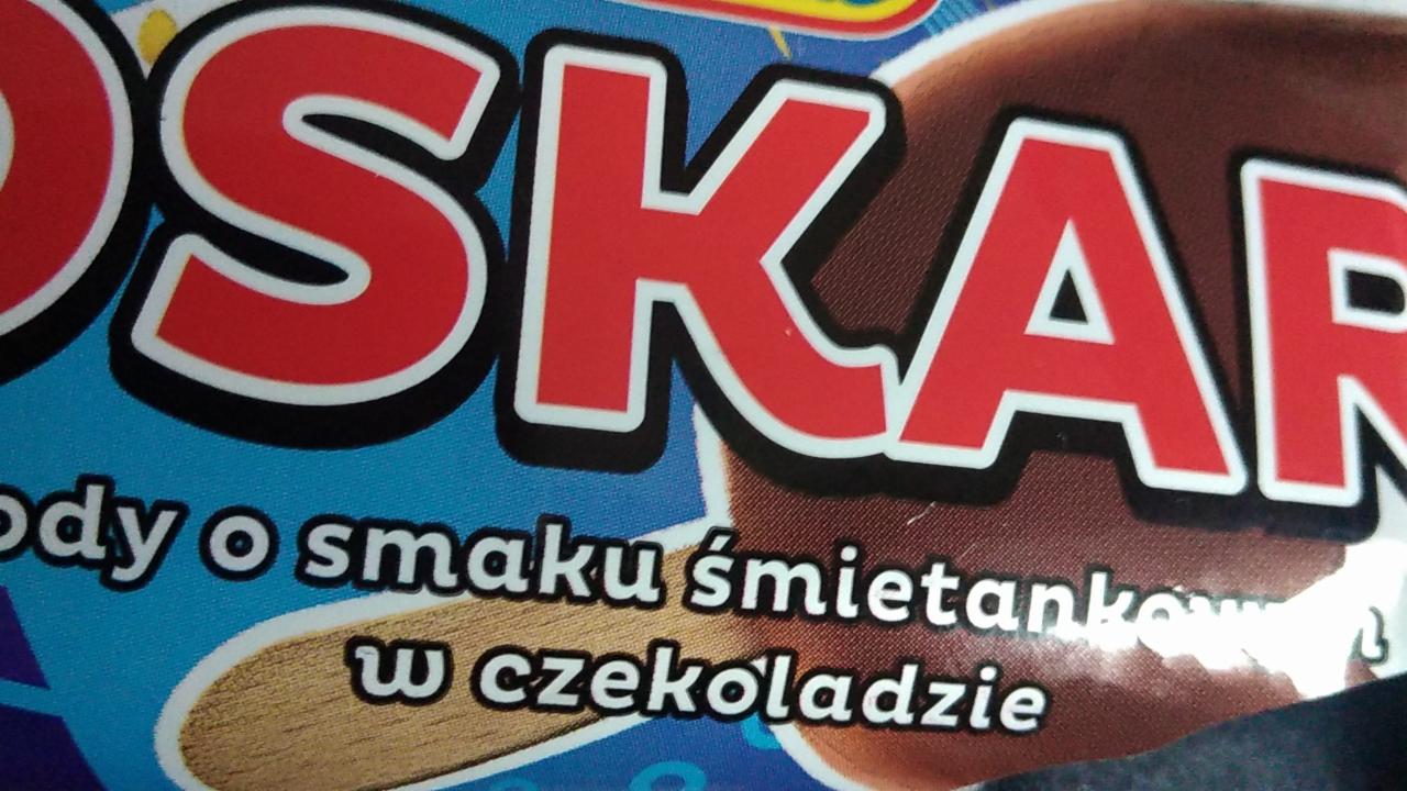 Zdjęcia - Oskar lody o smaku śmietankowym w czekoladzie