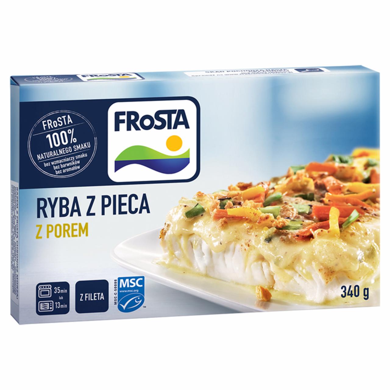 Zdjęcia - FRoSTA Ryba z pieca z porem 340 g