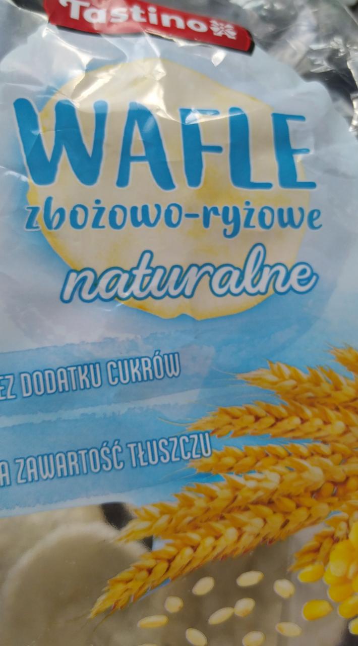 Zdjęcia - Wafle zbożowo-ryżowe naturalne Tastino