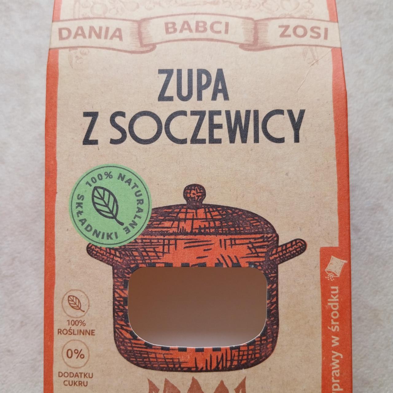 Zdjęcia - Zupa z soczewicy Dania Babci Zosi