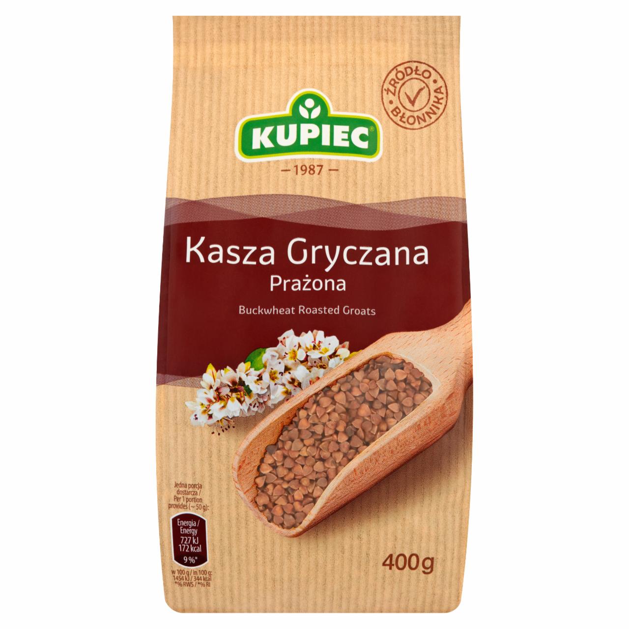 Zdjęcia - Kupiec Kasza gryczana prażona 400 g