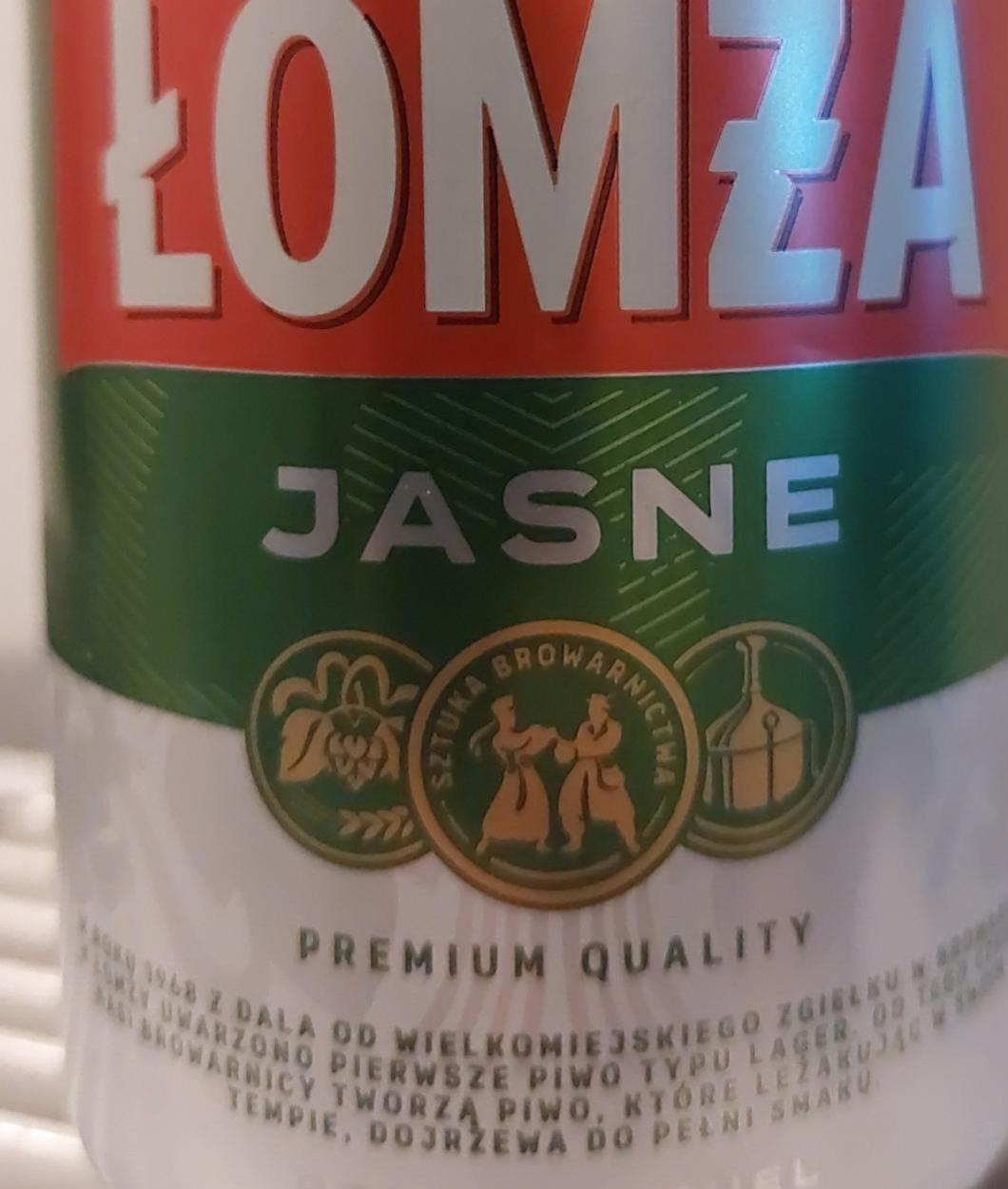 Zdjęcia - Piwo jasne Łomża