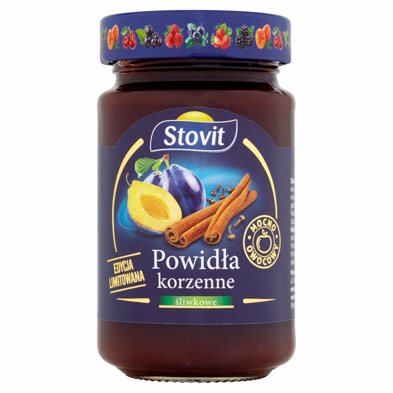 Zdjęcia - Stovit Powidła korzenne śliwkowe 280 g