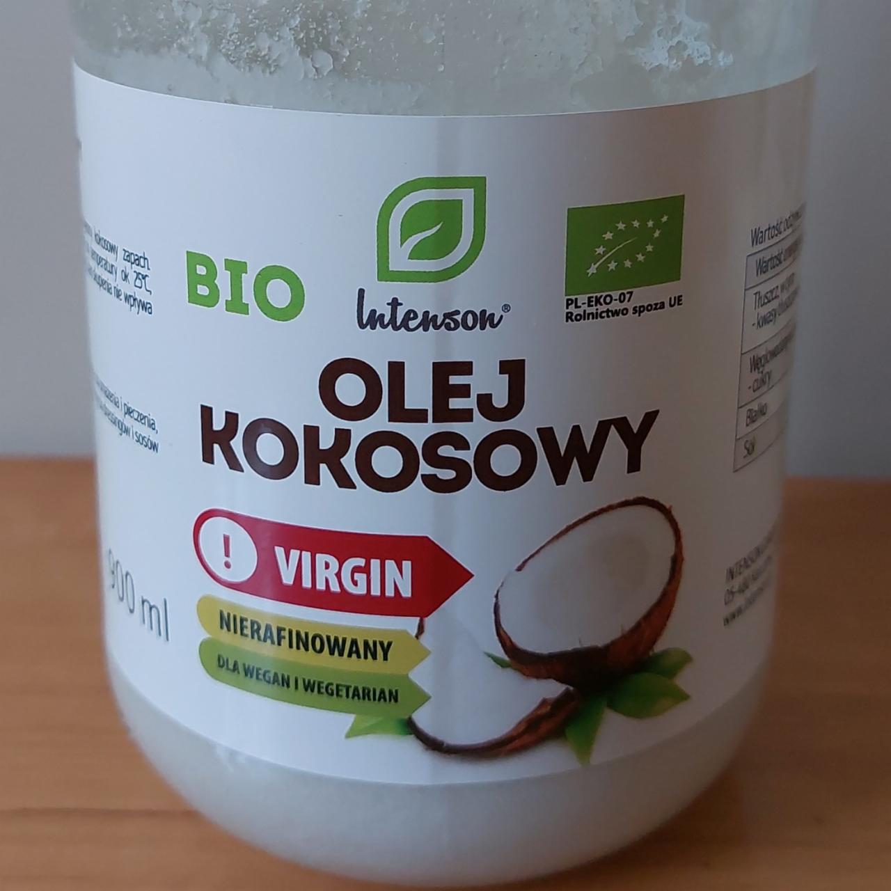 Zdjęcia - Bio olej kokosowy nierafinowany Intension