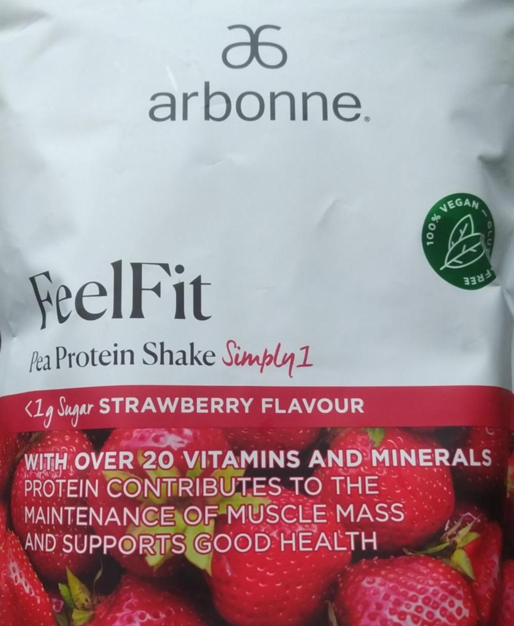 Zdjęcia - FeelFit Pea Protein Shake Strawberry Arbonne