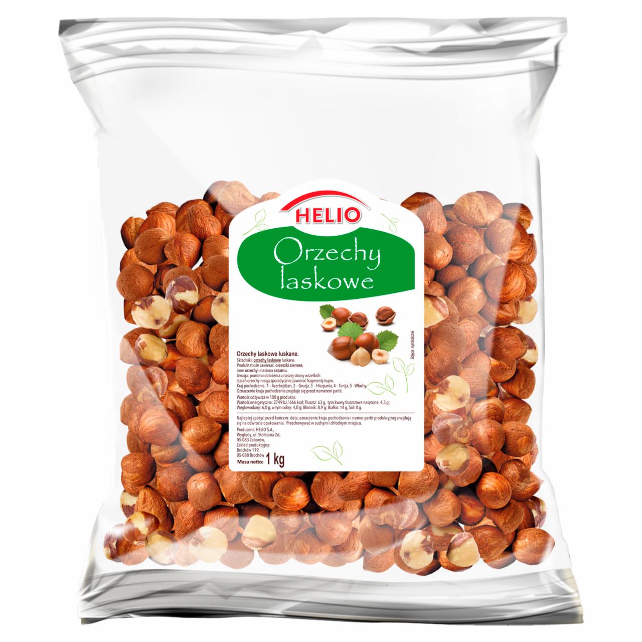 Zdjęcia - Helio Orzechy laskowe 1 kg