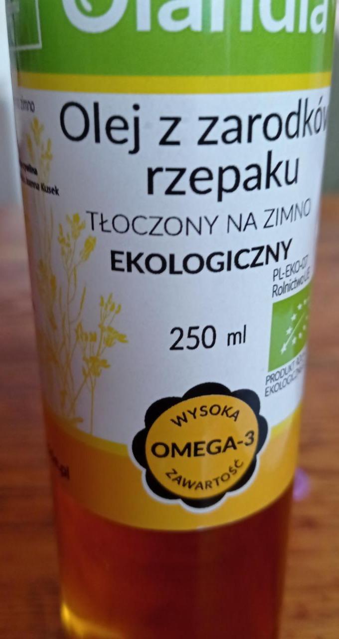 Zdjęcia - Olej z zarodków rzepaku tłoczony na zimno ekologiczny Olandia