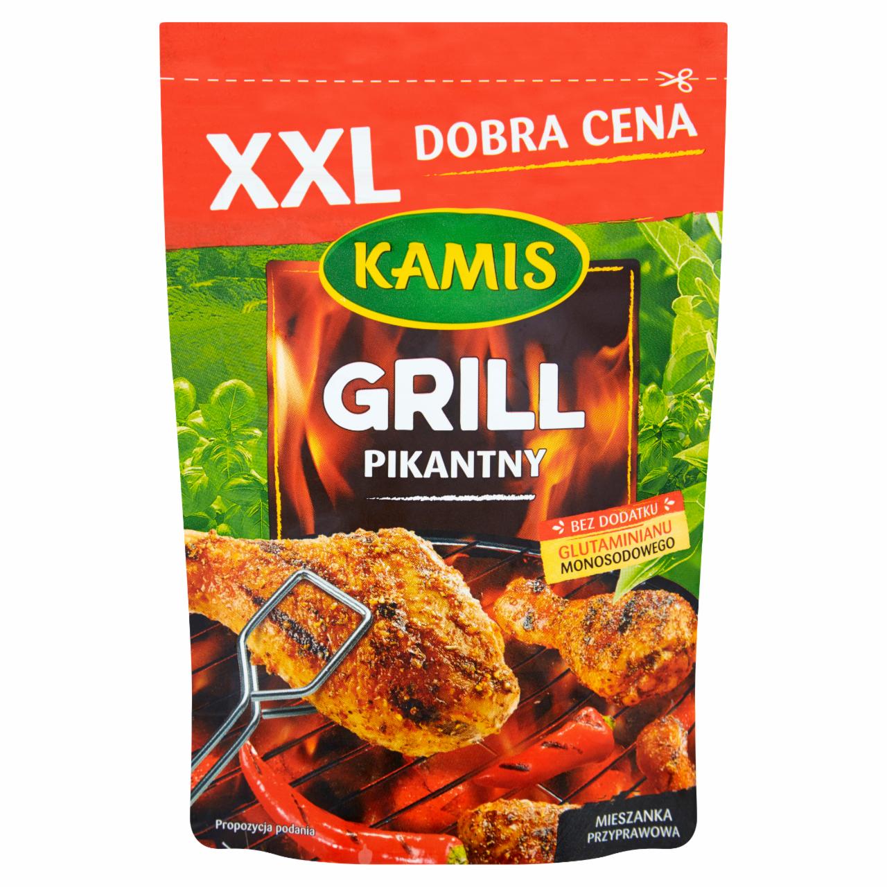 Zdjęcia - Kamis Grill Mieszanka przyprawowa pikantny 80 g