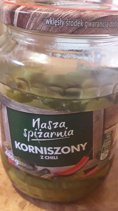 Zdjęcia - Korniszony z chili Nasza Spiżarnia