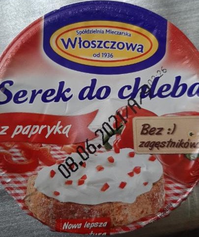 Zdjęcia - Serek do chleba z papryką Włoszczowa