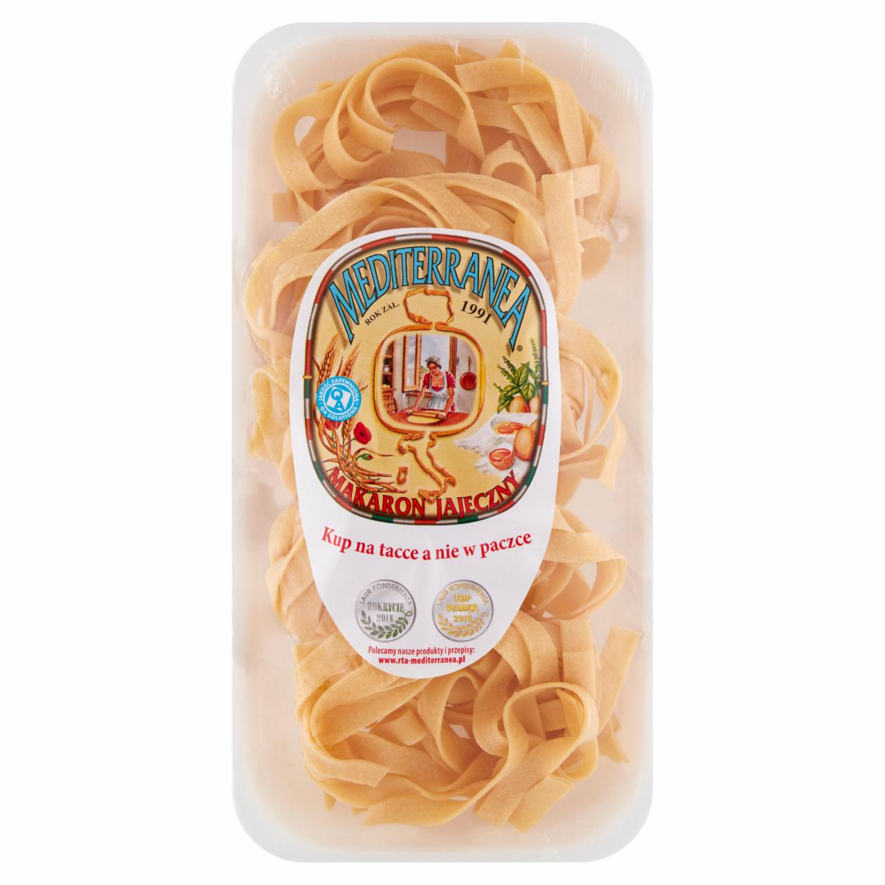 Zdjęcia - Mediterranea Makaron jajeczny 105 papardelle 250 g