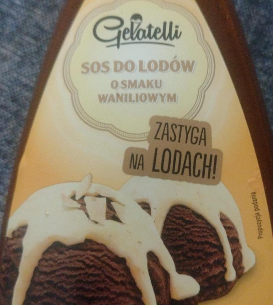 Zdjęcia - Sos do lodów o smaku waniliowym Gelatelli