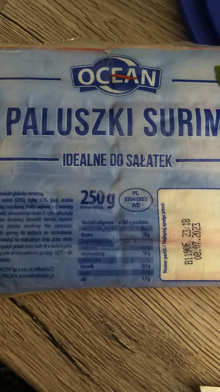 Zdjęcia - paluszki surimi ocean